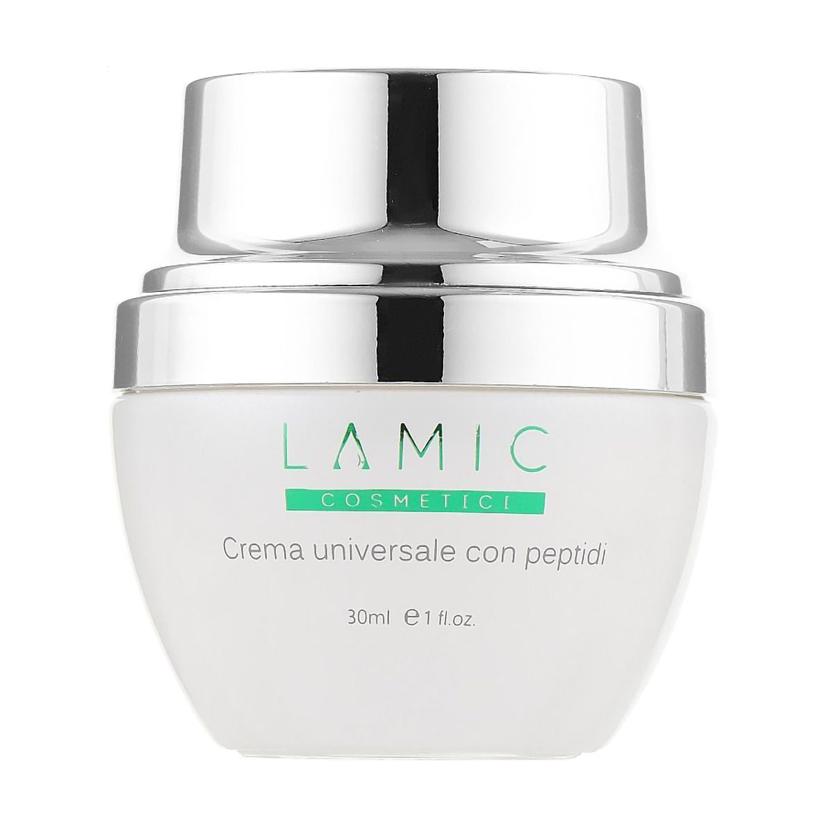 Універсальний крем для обличчя, шиї та декольте Lamic Cosmetici Crema Universale Con Peptidi з пептидами, 30 мл